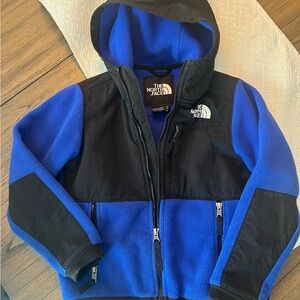 The North Face Kids Blue and Black Fleece